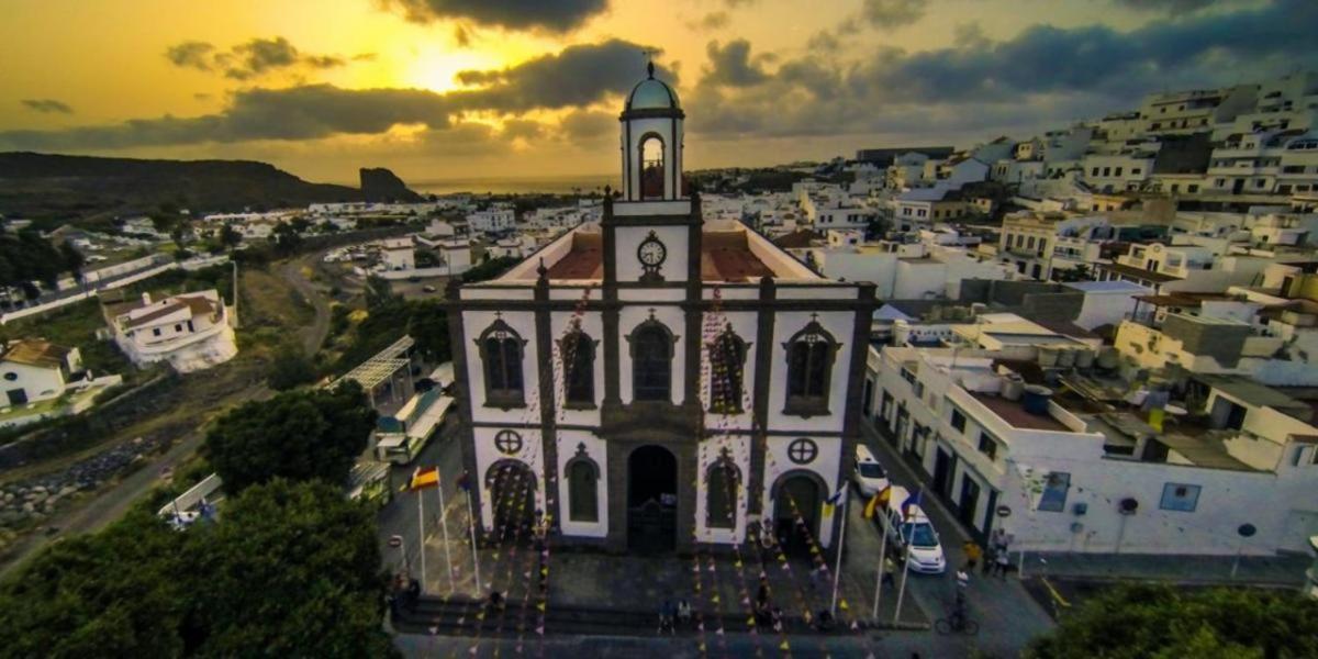 Villa La Rama Del Drago, Agaete Сан-Педро Экстерьер фото